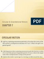 Circular Motion Gravitation