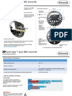 5625 Halo BBC Microbit Datasheet French