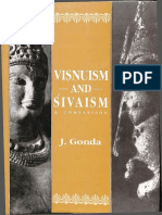Jan Gonda - Vi Uism and Śivaism - A Comparison-Munshiram Manoharlal (1996)