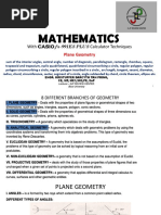 Day 8 Plane Geometry December 01 20212