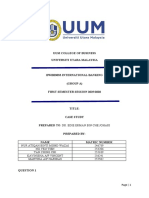 Ib Case Study Full Report