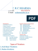 Types of Titration Curves