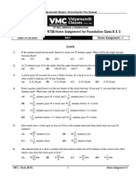 Online Live Class - NTSE Home Assignment For Foundation Class IX & X