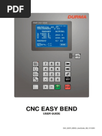 CNC Easy Bend: User Guide