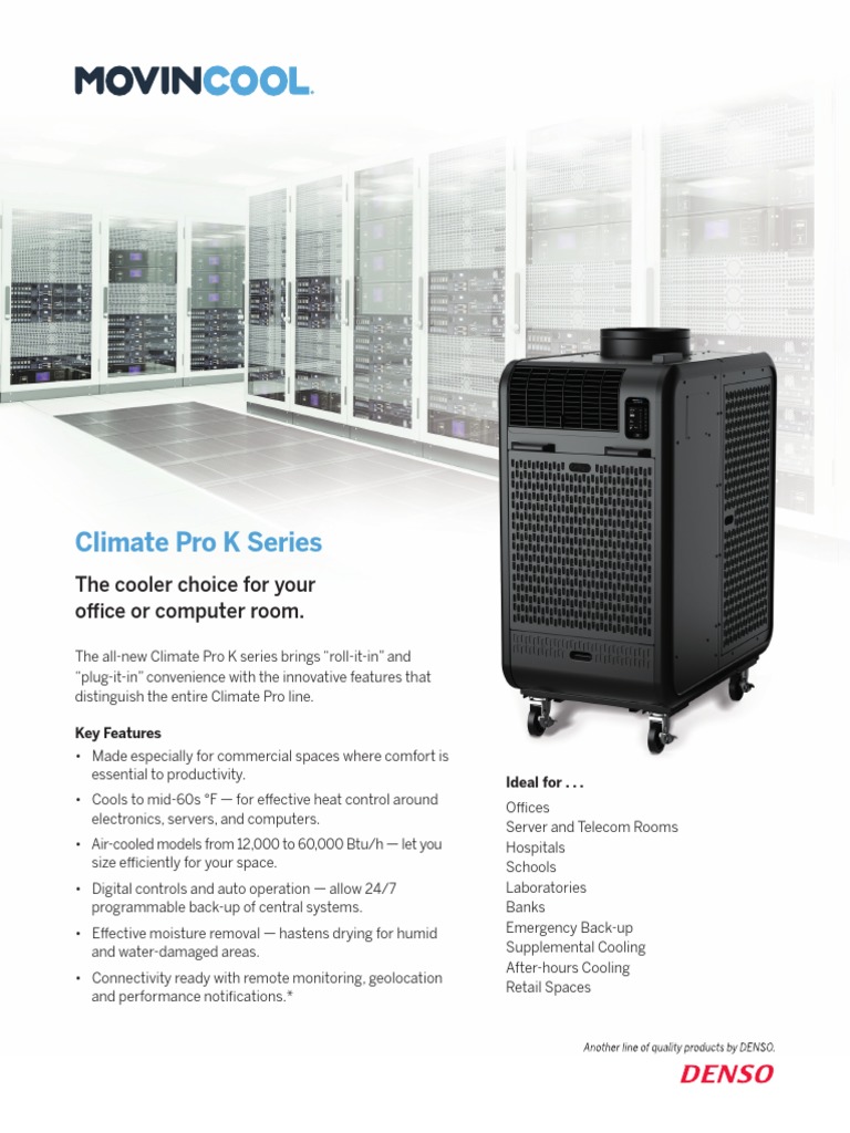 MovinCool Climate Pro K60 Catalog Download Free PDF Amplifier