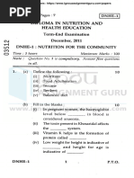 DNHE 1 Previous Year Question Papers by Ignouassignmentguru