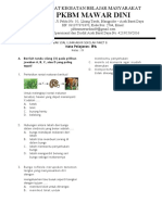 Paket Soal IPA USBN 2018