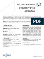 Ecodis™ P 30: Coatings Additives