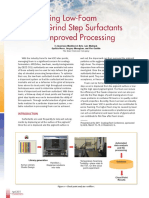 Optimizing Low Foam Grind Step Surfactants For Improved Processing