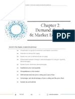 Chapter 2: Demand, Supply & Market Equilibrium
