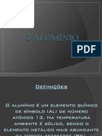 Trabalho sobre Aluminio