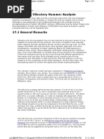 Example 17: Vibratory Hammer Analysis: GRLWEAP Standard Examples