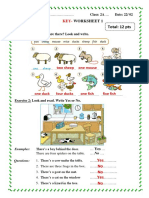 ĐÁP ÁN 5 PHIẾU BT