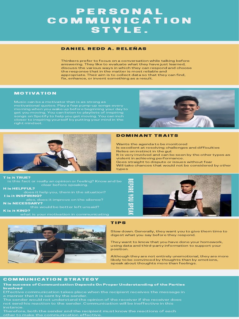 Understanding Personal Communication Style | PDF | Communication | Feeling