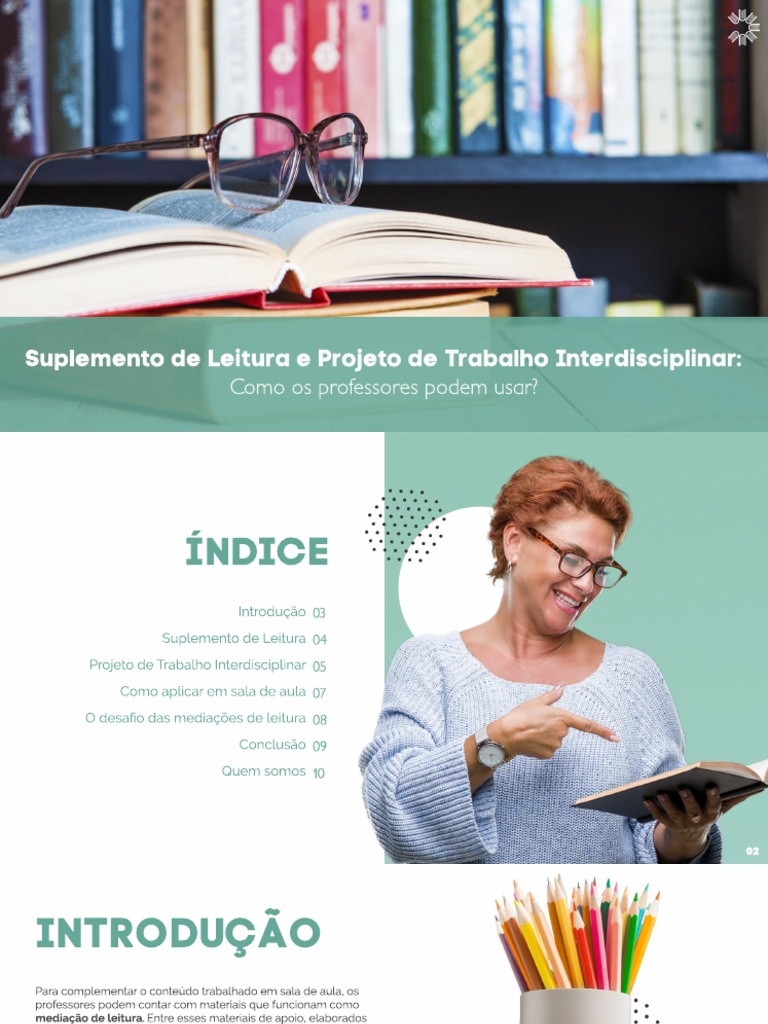 Suplemento de Leitura | PDF | Interpretação linguística | Comunicação ...