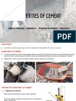 BCT Cement Properties