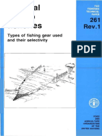 Tropical Shrimp Fisheries: Types of Fishing Gear Used and Their Selectivity