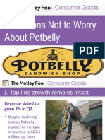 3 Reasons Not To Worry About Potbelly