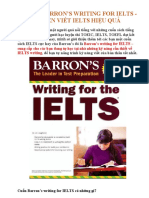 eBook Barron's Writing for IELTS Luyện Viết IELTS Hiệu Quả