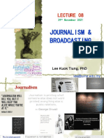 Journalism & Broadcasting: Lee Kuok Tiung, PHD