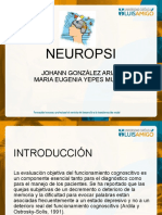 Evaluación cognitiva breve NEUROPSI