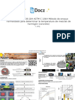 Boletin 1 NTP 339 184 Astm C 1064 Metodo de Ensayo Normalizado para Determinar La Temperatura de Mezclas de Hormigon Concreto 108787 Downloable