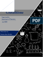 Glutathione: Supervised by Department of Chemistry Jun 2020