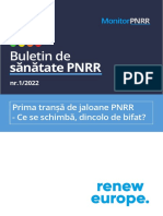 Buletin Sanatate PNRR Nr1 2022