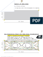 Layout of Open Area: 80 Feet