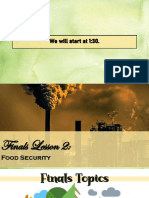 Finals - Topic 2 - Food Security