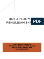 Buku Pedoman Penulisan Skripsi