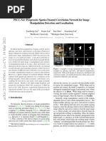 PSCC-Net: Progressive Spatio-Channel Correlation Network For Image Manipulation Detection and Localization