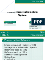 Management Information System: Presented By: Presented To