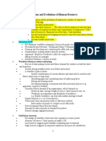 2.1 Functions and Evolutions of Human Resource Planning  