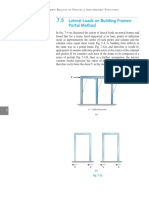 Lateral Loads On Building Frames: Portal Method: C 7 A A S I S