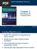 Tourism: The Business of Hospitality and Travel: Marketing To The Traveling Public