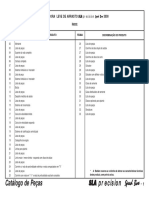 Catálogo de Peças SLA Precision. PLANTADEIRA BALDAN