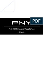 PNY SSD Firmware Update Procedure
