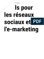 Outils Social Media et E-Marketing