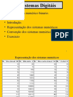 Sistemas numéricos binários e octais