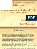 A água como principal indutora de patologias em edificações