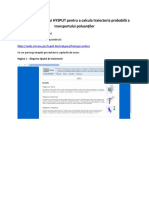 Utilizarea Modelului HYSPLIT de Simulare A Transportului Poluantilor Atmosferici