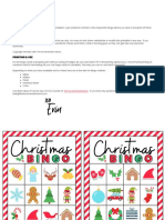 Christmas Bingo Printables The Incremental Mama