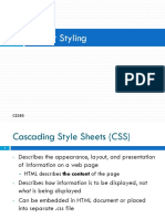 CSS For Styling