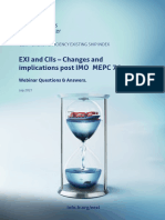 Exi and Ciis - Changes and Implications Post Imo Mepc 76.: Webinar Questions & Answers