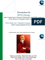 BVG Group: Presentation On