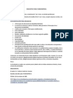 Requisitos para Fundeempresa