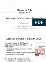 20180816 Presentación JM Benavente Revision Manual Oslo Cuarta Versión
