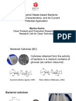 Agro Industrial Waste-based Bacterial Cellulose Characteristics and Applications