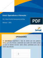 Aula 3 - Excel - Informática Básica (Prof Silvia)